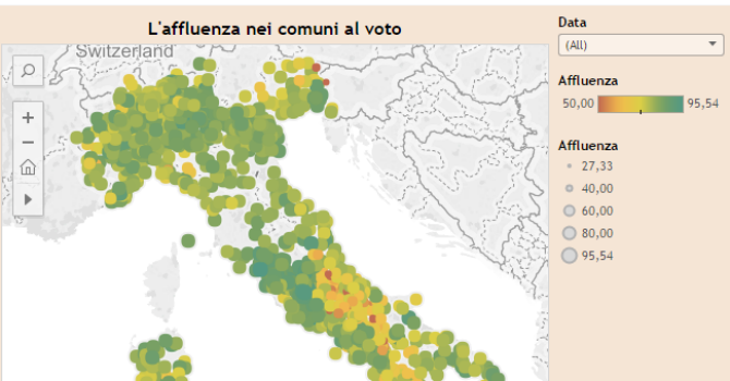 Elezioni La Mappa Dellaffluenza Alle Amministrative A Partire Dal