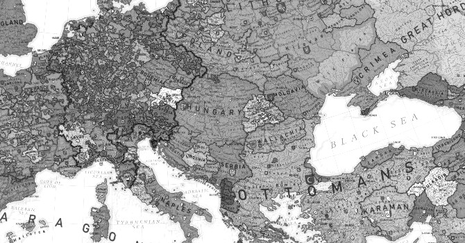 Come era l'Europa nel medioevo? La mappa nell'anno della battaglia di Varna  - Info Data