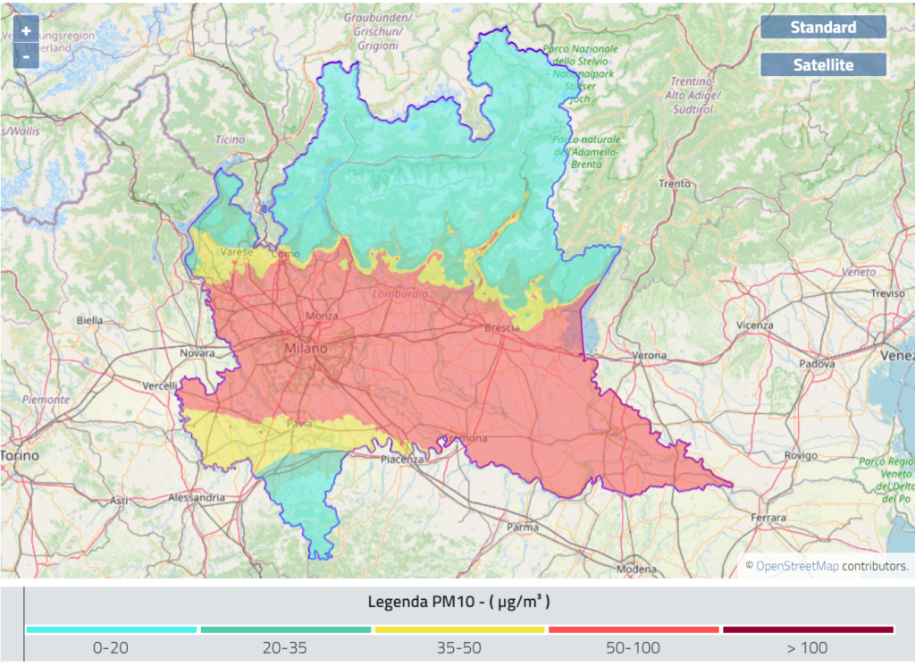 Qualità aria in Europa: la classifica delle città con il visualizzatore AEA